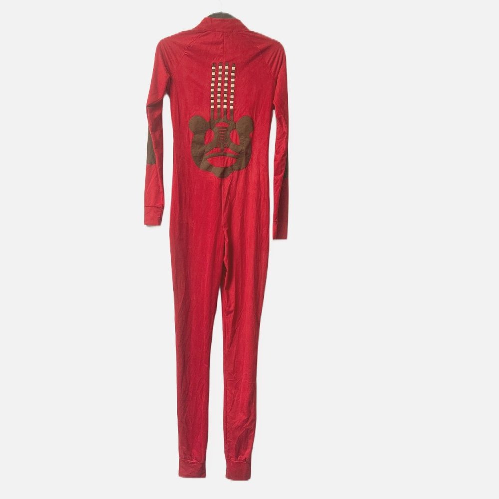 NEW! Wedu‎ By Coreon Du Unisex Signature Red Jumpsuit Size-2( Small)